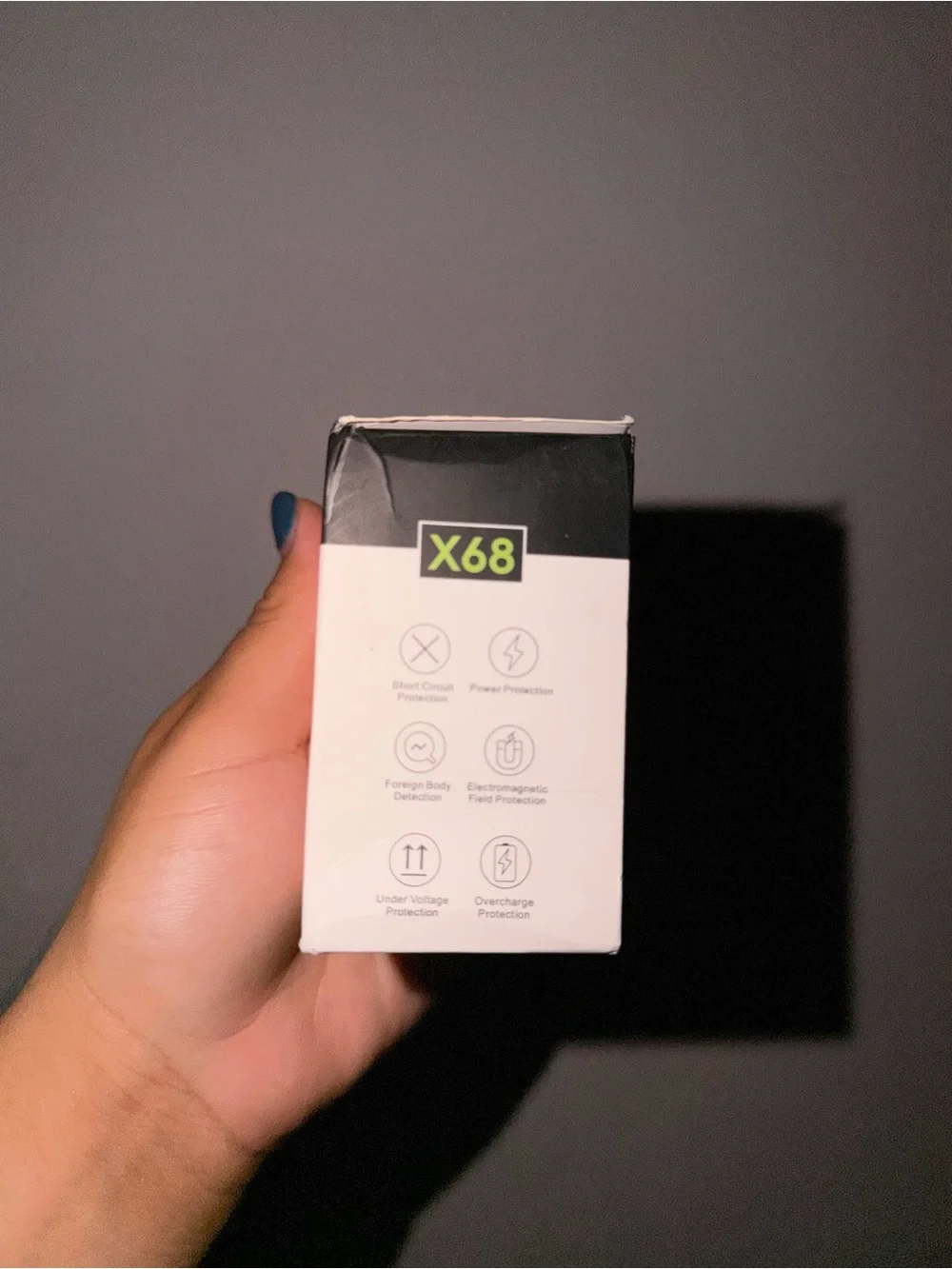 X68 Vacuum Suction Magnetic Bracket - Black/Gray